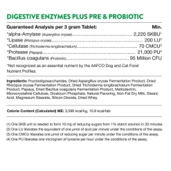Discount NaturVet Digestive Enzymes Plus Probiotic Tablets