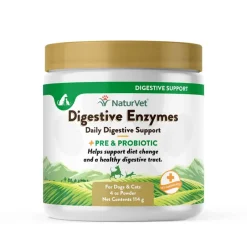 Discount NaturVet Digestive Enzymes Plus Pre & Probiotic Supplement for Dogs and Cats