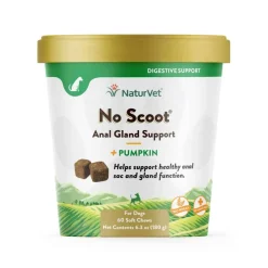 Discount NaturVet No Scoot Plus Pumpkin Soft Chews for Dogs