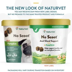 Discount NaturVet No Scoot Plus Pumpkin Soft Chews for Dogs