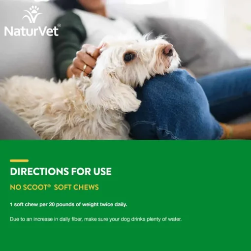 Discount NaturVet No Scoot Plus Pumpkin Soft Chews for Dogs