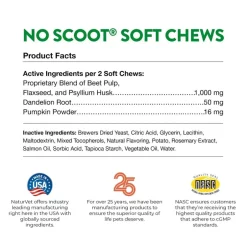 Discount NaturVet No Scoot Plus Pumpkin Soft Chews for Dogs