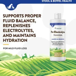 Outlet NaturVet Pet Electrolyte Liquid Concentrate for Dogs and Cats