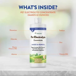 Outlet NaturVet Pet Electrolyte Liquid Concentrate for Dogs and Cats