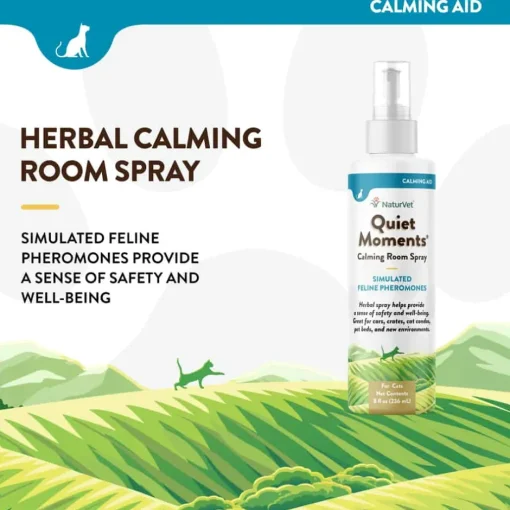 Sale NaturVet Quiet Moments Herbal Calming Room Spray Feline