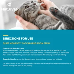 Sale NaturVet Quiet Moments Herbal Calming Room Spray Feline