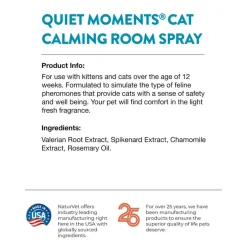 Sale NaturVet Quiet Moments Herbal Calming Room Spray Feline