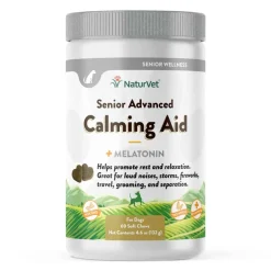 Fashion NaturVet Senior Advanced Calming Aid Supplement for Dogs