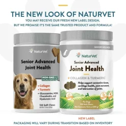 Outlet NaturVet Senior Advanced Joint Health Supplement for Dogs