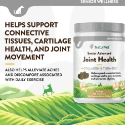 Outlet NaturVet Senior Advanced Joint Health Supplement for Dogs