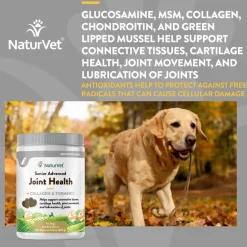 Outlet NaturVet Senior Advanced Joint Health Supplement for Dogs