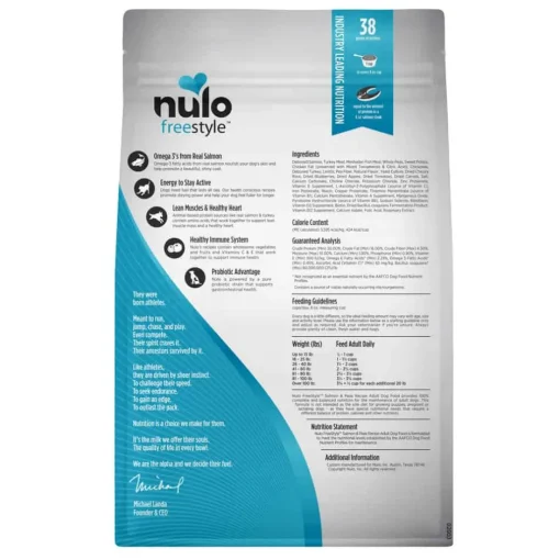 Discount Nulo FreeStyle Adult Grain-Free Salmon & Peas Dry Dog Food