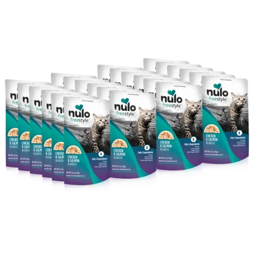 Sale Nulo FreeStyle Chicken & Salmon in Broth Cat Food Topper