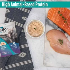 Sale Nulo FreeStyle Chicken & Salmon in Broth Cat Food Topper