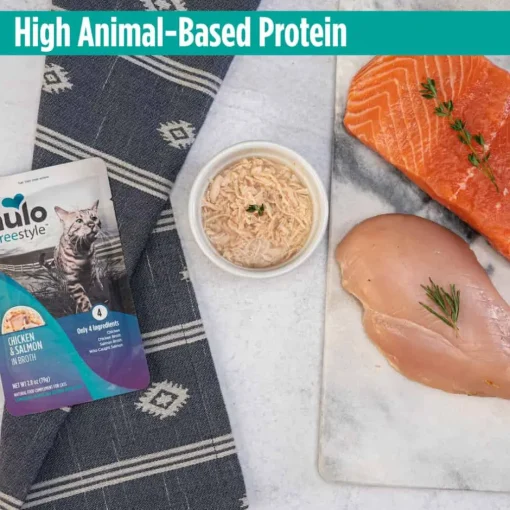Sale Nulo FreeStyle Chicken & Salmon in Broth Cat Food Topper