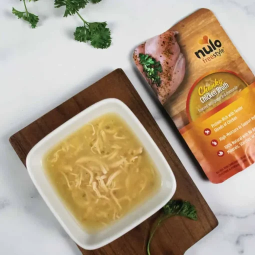Online Nulo FreeStyle Chunky Chicken Broth Cat Food