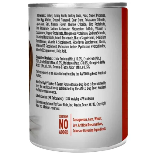 Online Nulo FreeStyle Turkey & Sweet Potato Pate Adult Dog Food