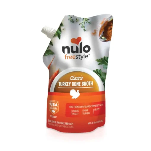 Best Nulo FreeStyle Turkey Bone Broth for Cats and Dogs