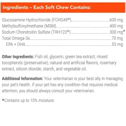 Best Nutramax Cosequin for Dogs Joint Health Supplement Contains Glucosamine for Dogs Plus Chondroitin MSM and Omega-3s Supports Joint and Skin and Coat Health For All Breeds and Sizes