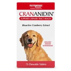 Outlet Nutramax Crananidin Cranberry Extract Urinary Tract Health Supplement for Dogs