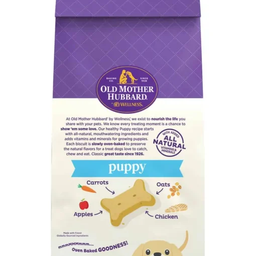 Outlet Old Mother Hubbard Classic Puppy Natural Mini Oven-Baked Biscuits Dog Treats