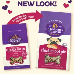Clearance Old Mother Hubbard Classic Chicken Pot Pie Natural Oven-Baked Biscuits Dog Treats