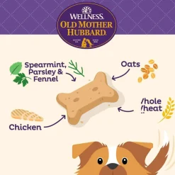 Sale Old Mother Hubbard Mother's Solutions Minty Fresh Breath Natural Oven-Baked Biscuits Dog Treats