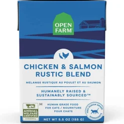 Outlet Open Farm Chicken & Salmon Rustic Blend Wet Cat Food