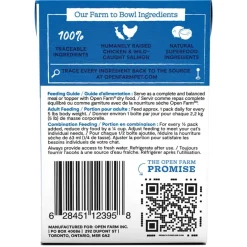 Outlet Open Farm Chicken & Salmon Rustic Blend Wet Cat Food