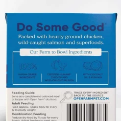 Best Open Farm Grain Free Chicken & Salmon Recipe Rustic Stew Wet Dog Food