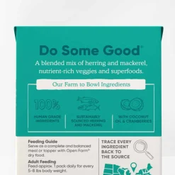 New Open Farm Grain Free Herring & Mackerel Recipe Rustic Blend Wet Cat Food