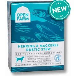 Sale Open Farm Grain Free Herring & Mackerel Recipe Rustic Stew Wet Dog Food