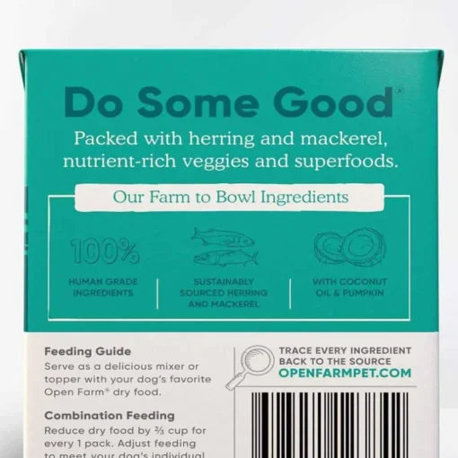 Sale Open Farm Grain Free Herring & Mackerel Recipe Rustic Stew Wet Dog Food