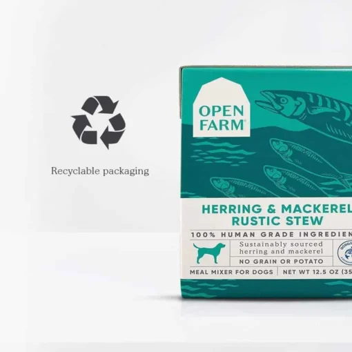 Sale Open Farm Grain Free Herring & Mackerel Recipe Rustic Stew Wet Dog Food