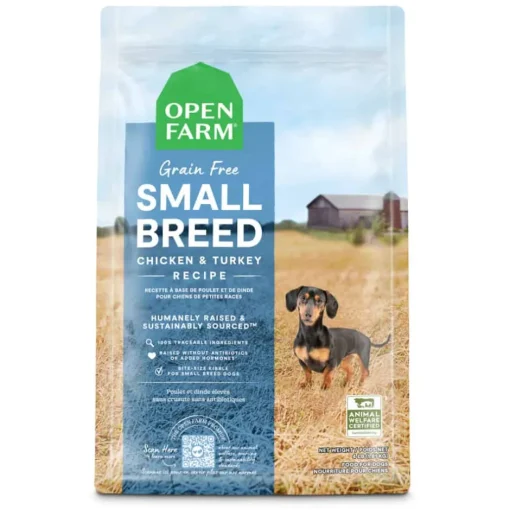 New Open Farm Grain Free Small Breed Chicken & Turkey Recipe