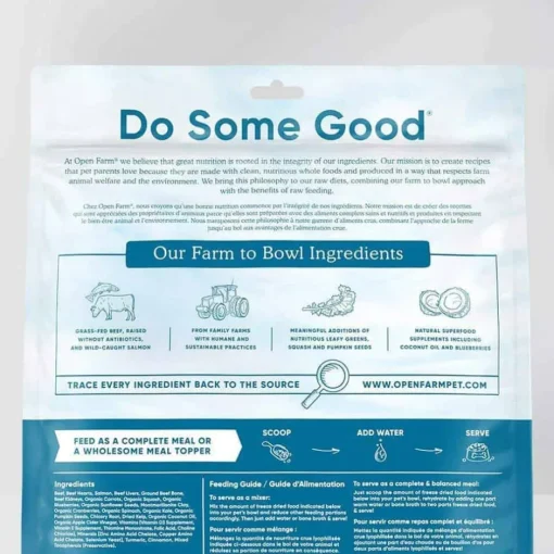 Best Open Farm Grain Free Surf & Turf Recipe Freeze Dried Raw Dog Food