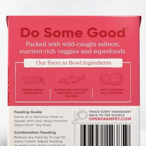 Sale Open Farm Grain Free Wild Caught Salmon Recipe Rustic Stew Wet Dog Food
