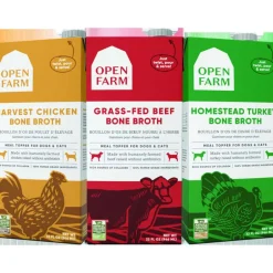Hot Open Farm Grass-Fed Beef Bone Broth for Dogs & Cats