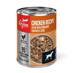 New Orijen Premium Chicken Stew Recipe with Shredded Chicken & Eggs Wet Dog Food
