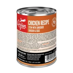 New Orijen Premium Chicken Stew Recipe with Shredded Chicken & Eggs Wet Dog Food