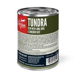 Online Orijen Premium Tundra Stew Recipe with Shredded Beef, Duck, & Lamb Wet Dog Food