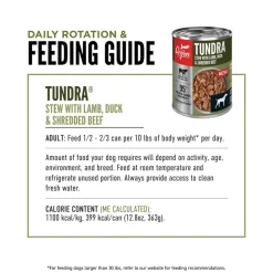 Online Orijen Premium Tundra Stew Recipe with Shredded Beef, Duck, & Lamb Wet Dog Food