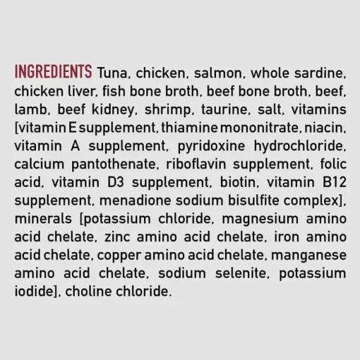 New Orijen Tuna, Salmon + Beef Entree in Bone Broth Wet Cat Food
