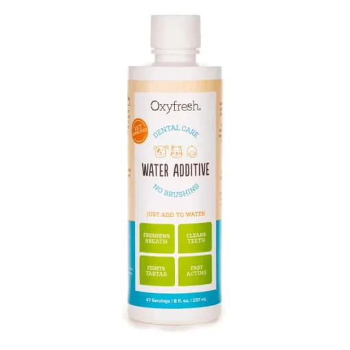 Best Oxyfresh Premium Pet Dental Water Additive Bad Breath Solution for Dogs & Cats