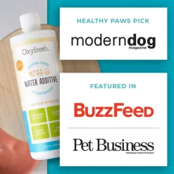 Best Oxyfresh Premium Pet Dental Water Additive Bad Breath Solution for Dogs & Cats
