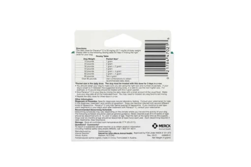 New Panacur C Canine Dewormer