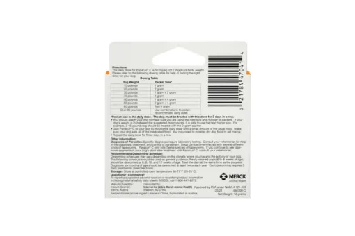 New Panacur C Canine Dewormer