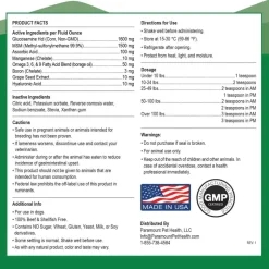 Hot Paramount Pet Health Vegetarian Glucosamine for Dogs