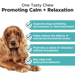 New Pet Honesty Hemp Calming Chicken Flavored Soft Chews Calming and Anxiety Supplement for Dogs