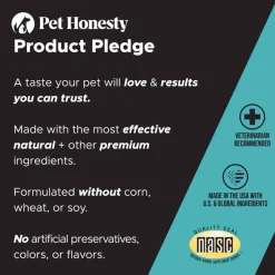 New Pet Honesty Hemp Calming Chicken Flavored Soft Chews Calming and Anxiety Supplement for Dogs